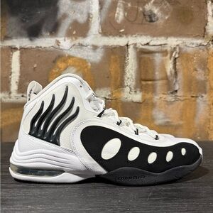 Nike SONIC FLIGHT WHITE BLACK 2014 641333-100 MENS SIZE 10.5